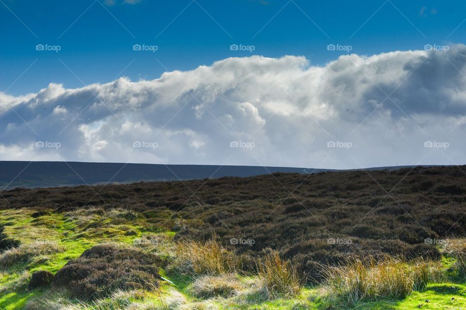 The high road between Lofthouses and Masham, over the moors