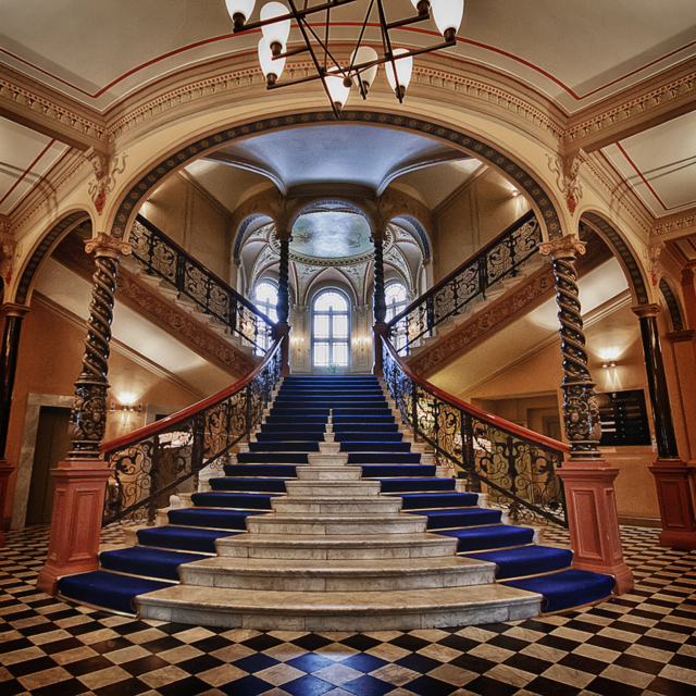 hotel architecture sundsvall staircase by hanswessberg