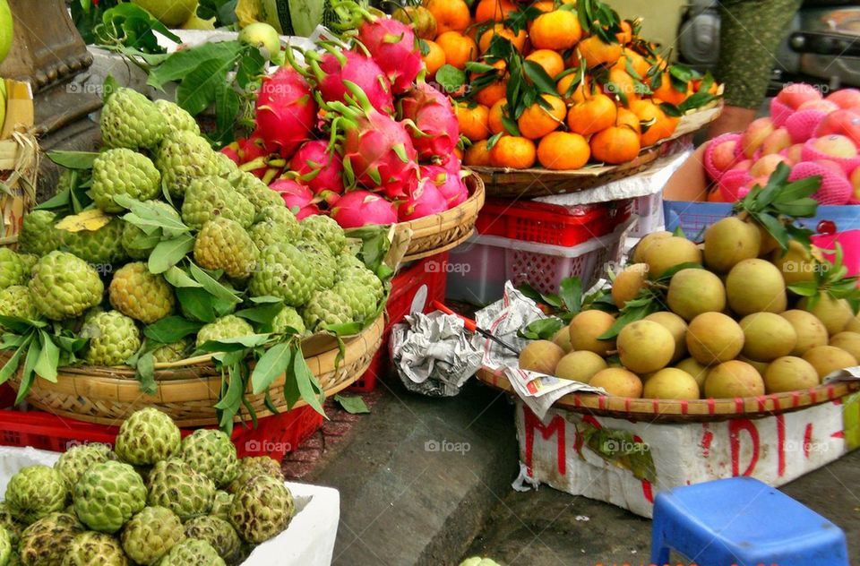 Vietnam fruits for sale
