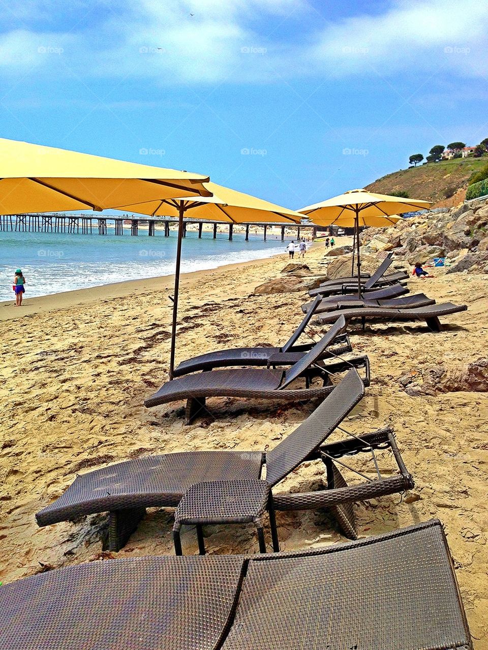 beach sky sand cloud by itsAus