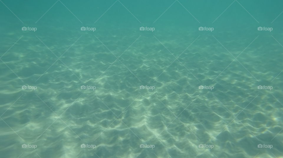 Underwater beach. Underwater beach