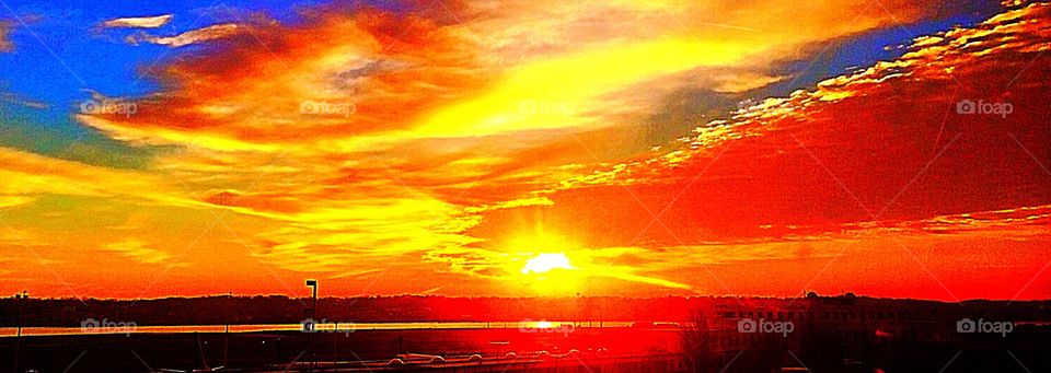 From inside the metro