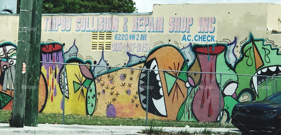 Miami Street Art #GraffitiArt 
