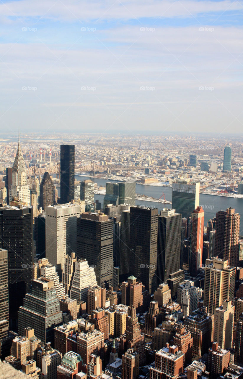 city river skyline building by swatchtime