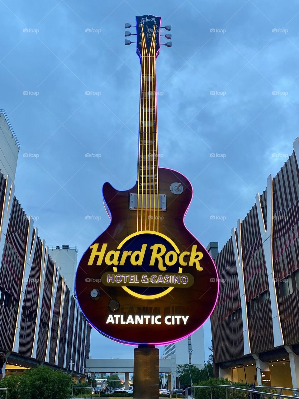Hard Rock Casino guitar 