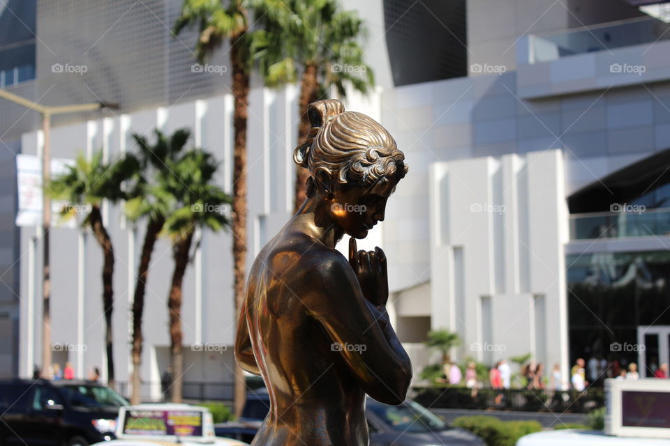 statue, vacation memories