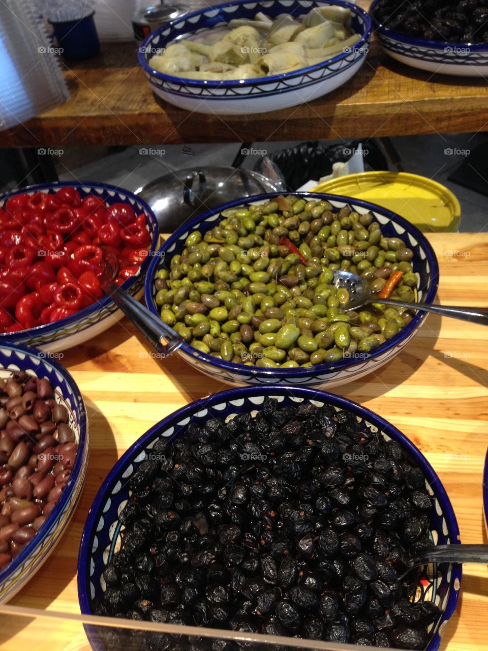 Olives and chili 