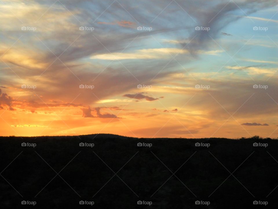 Scenic view of a dramatic sky