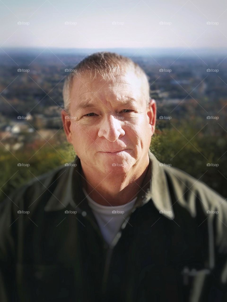 Portrait of a Father at Hot Spring Arkansas