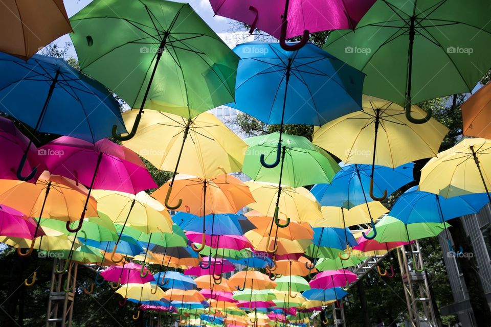 Umbrella sky