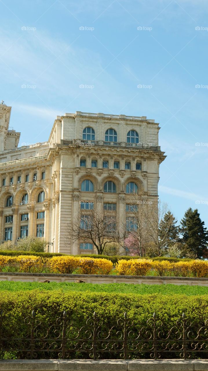 Palace of Parliament in Bucharest