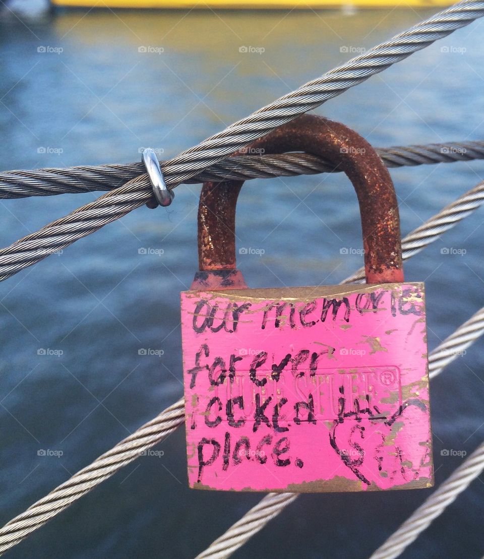Our memories forever locked in place
