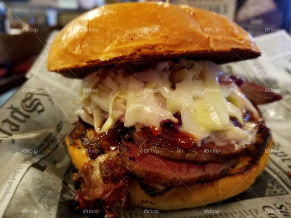 brisket sandwich