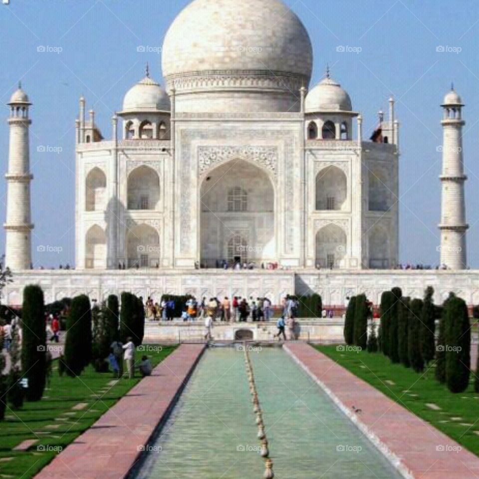 Wonderful creation of World-Taj Mahal in India