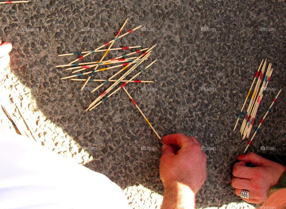 pick up sticks