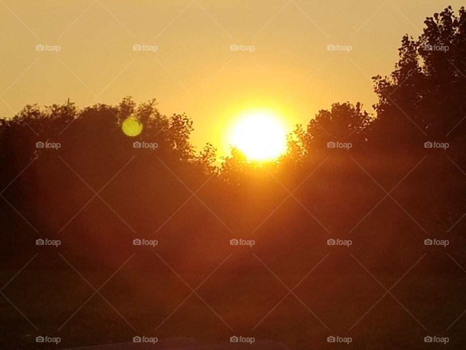 Sunset, Sun, Dawn, Evening, Landscape