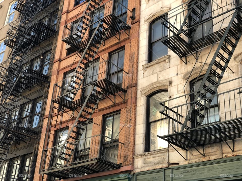 Those fire escapes though 