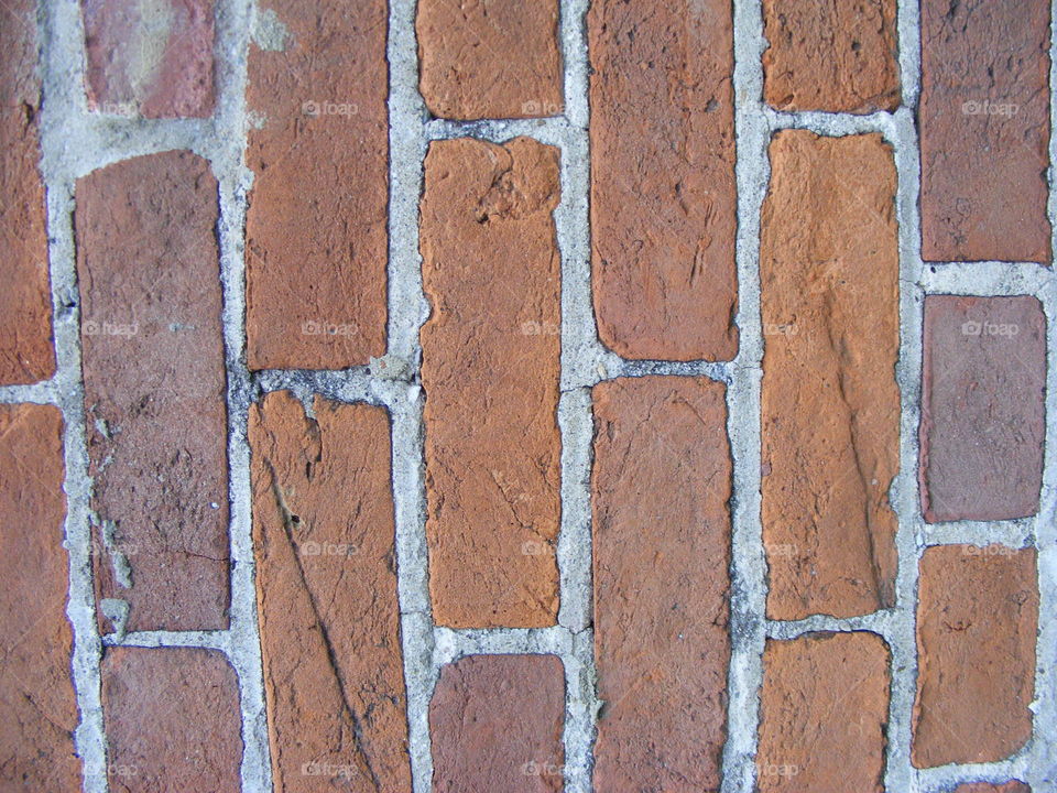 Old bricks vertical