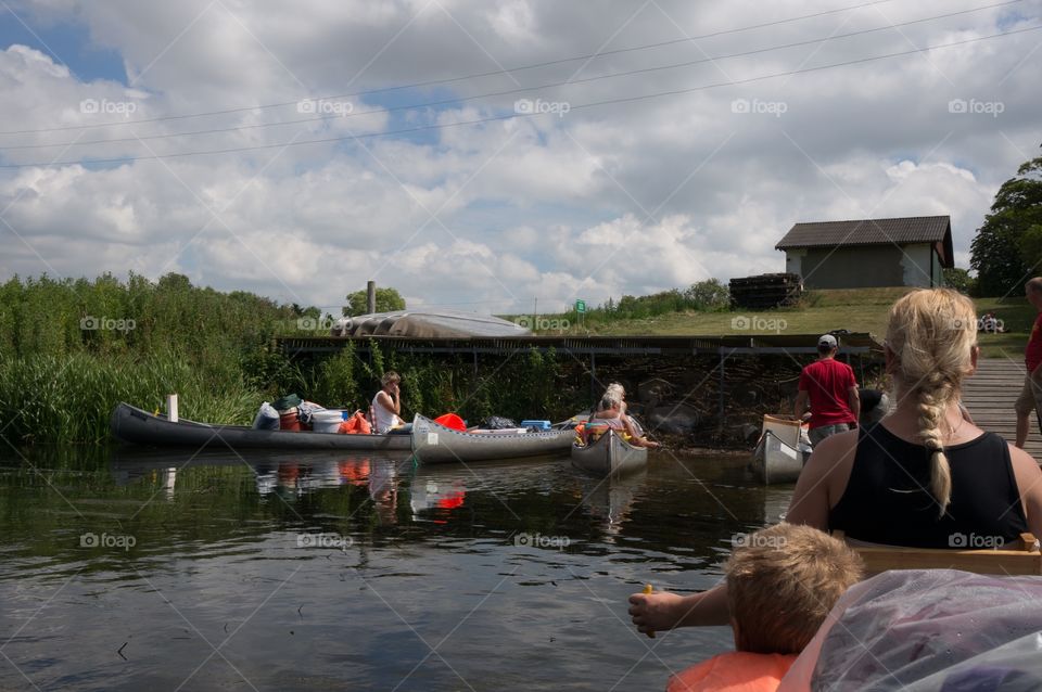 Canoeing 