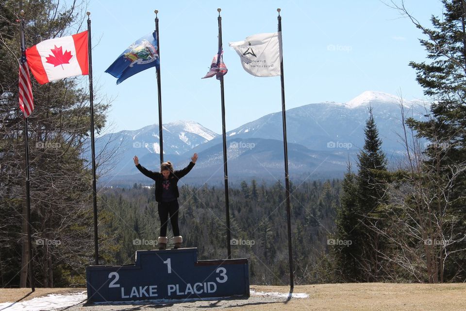 Lake placid ski jump