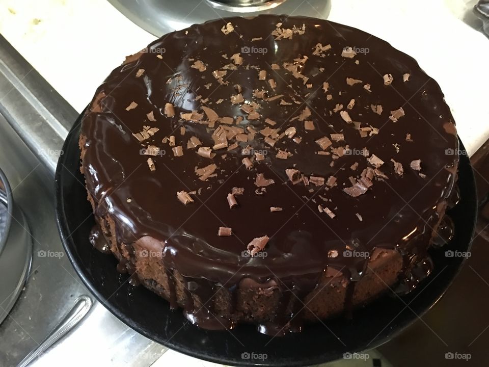 Chocolate cheesecake 