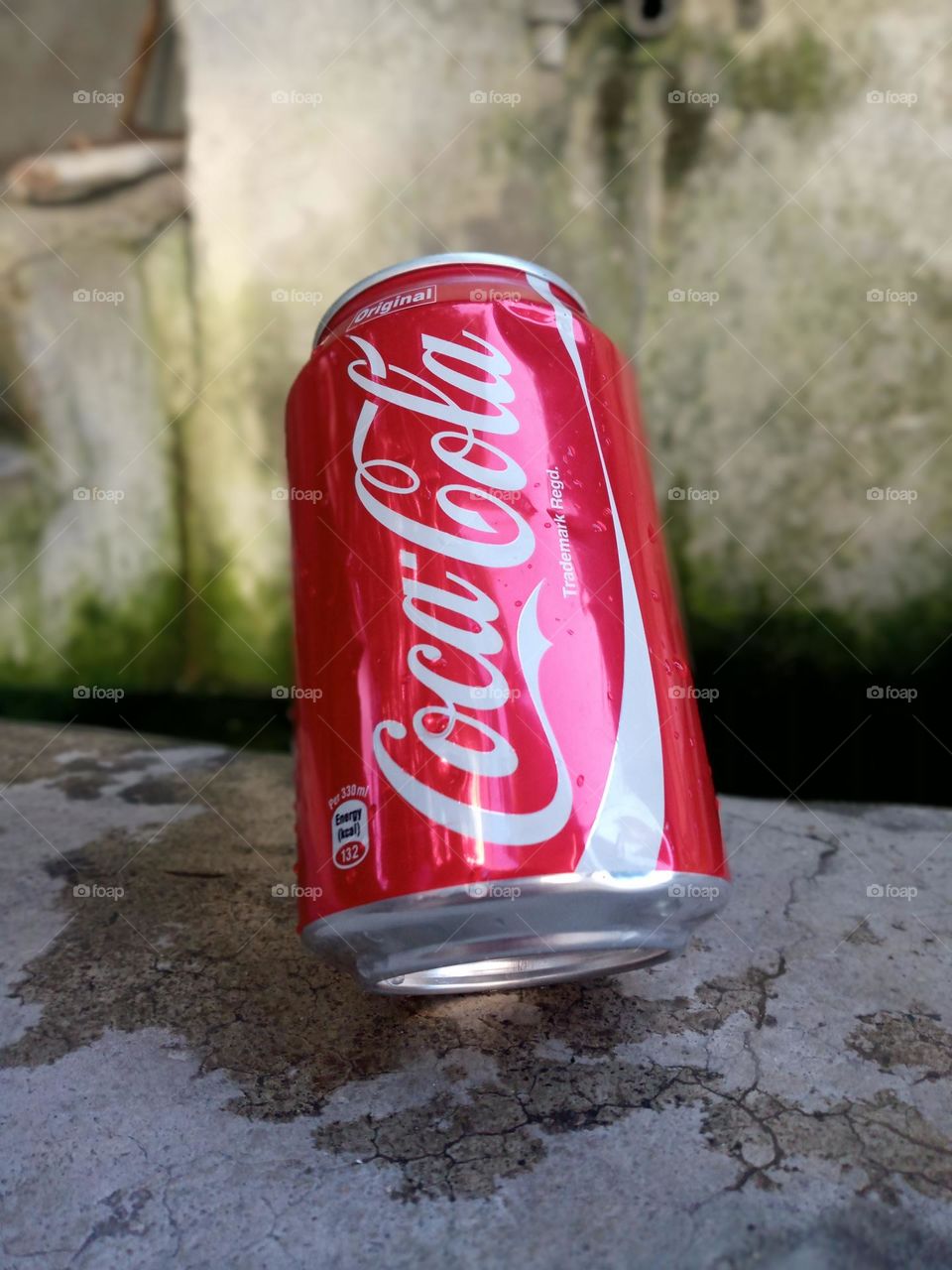 Suspended Coca-Cola