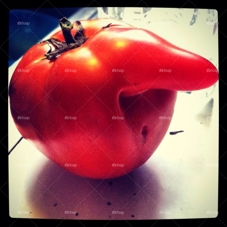 Strange tomato