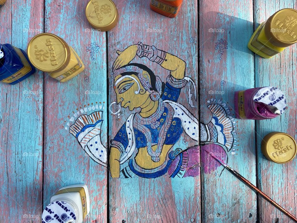 2020, lockdown, identify your inner artist, learn new activity, new passion, time given to yourself , color, paint , paint brush, 