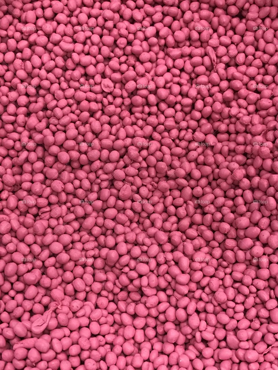 Pink pellets 