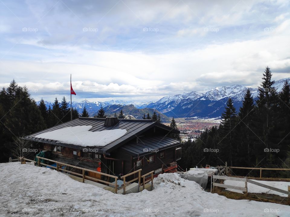 Hündeleskopfhütte at Pfronten - Hut in the Alps