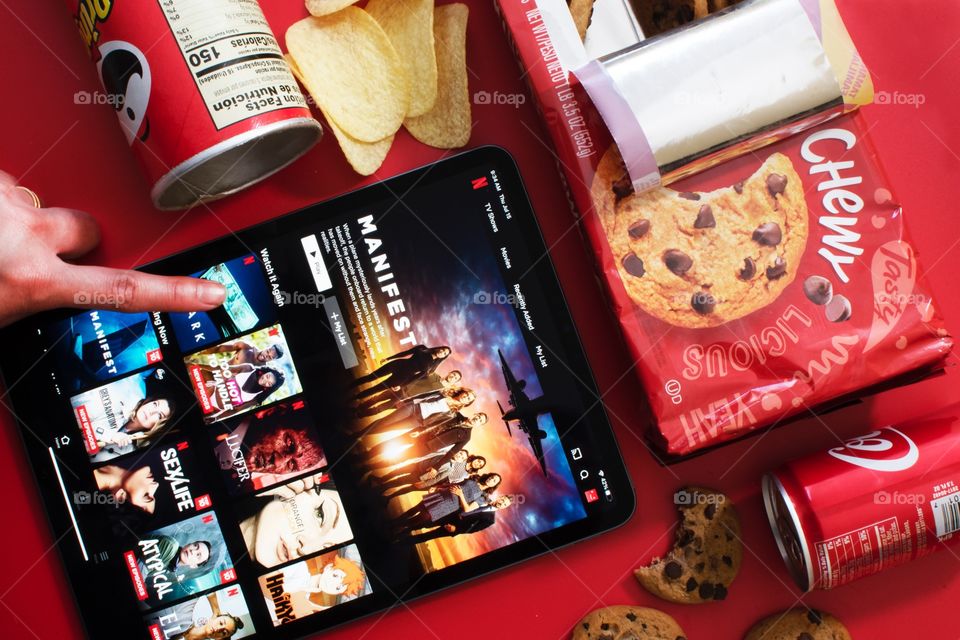 Red power! Brought to you buy Netflix and the snacks I enjoy while binge watching netflix! Here’s my experimental shot for flatlays. Enjoy!
