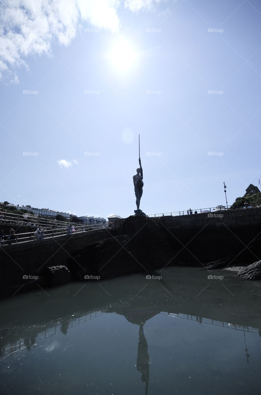 Sculpture. Ilfracombe