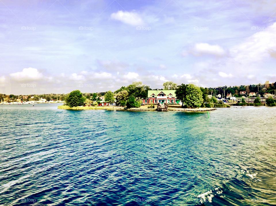One of 30,000 islands in Swedish archipelagos 