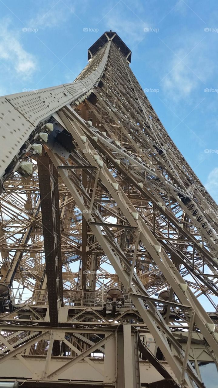 Eiffel Tower construction