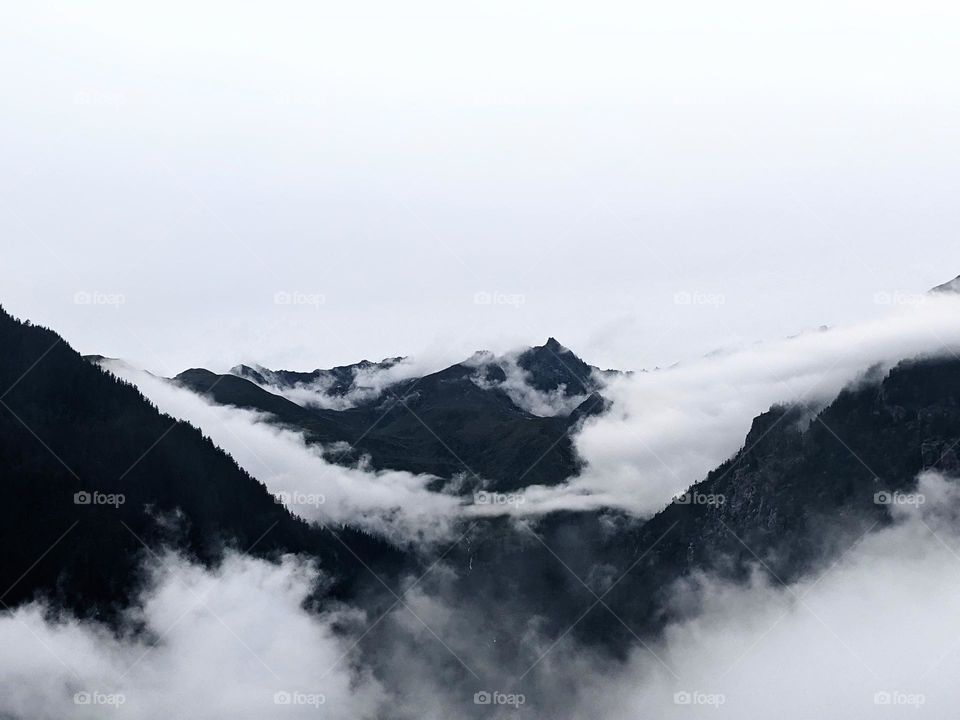 mountain panoramic view