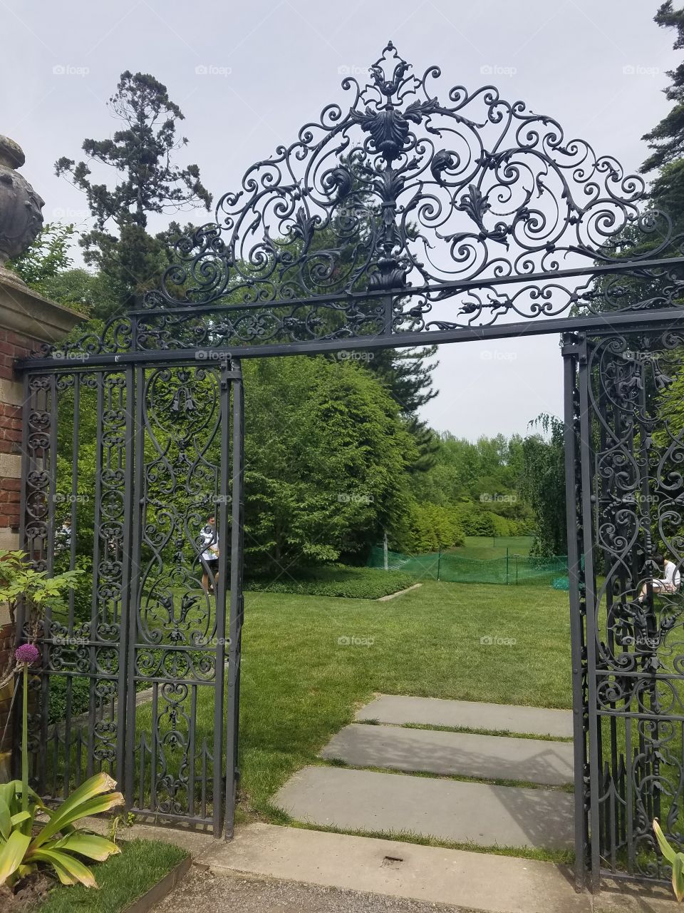 Garden, Gate, Flower, Entrance, Architecture