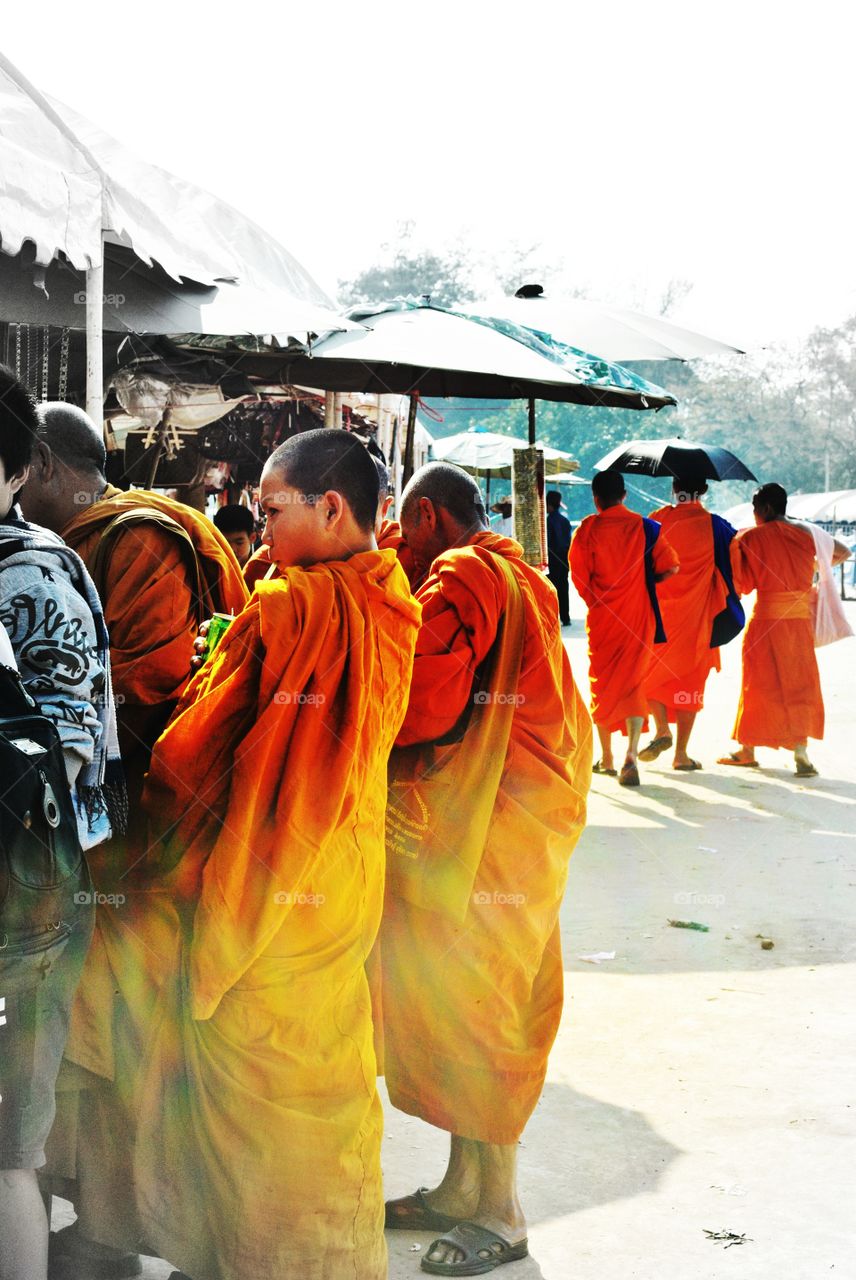 Monks - Vientiane,Laos