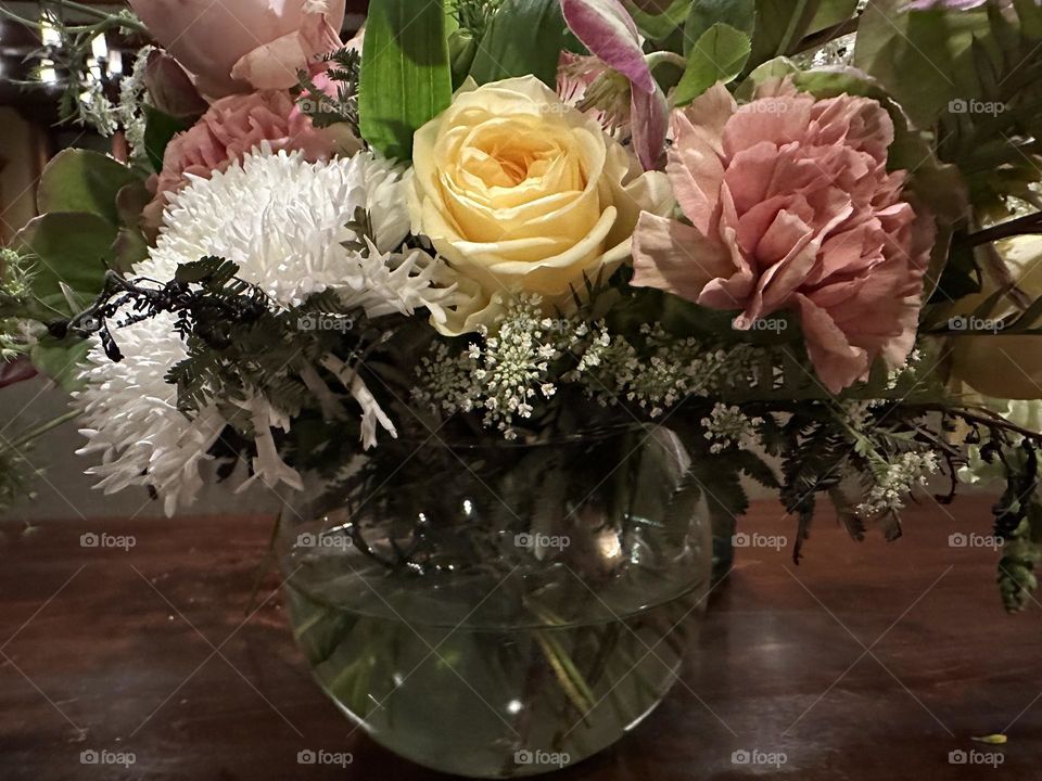 Bouquet in a vase 