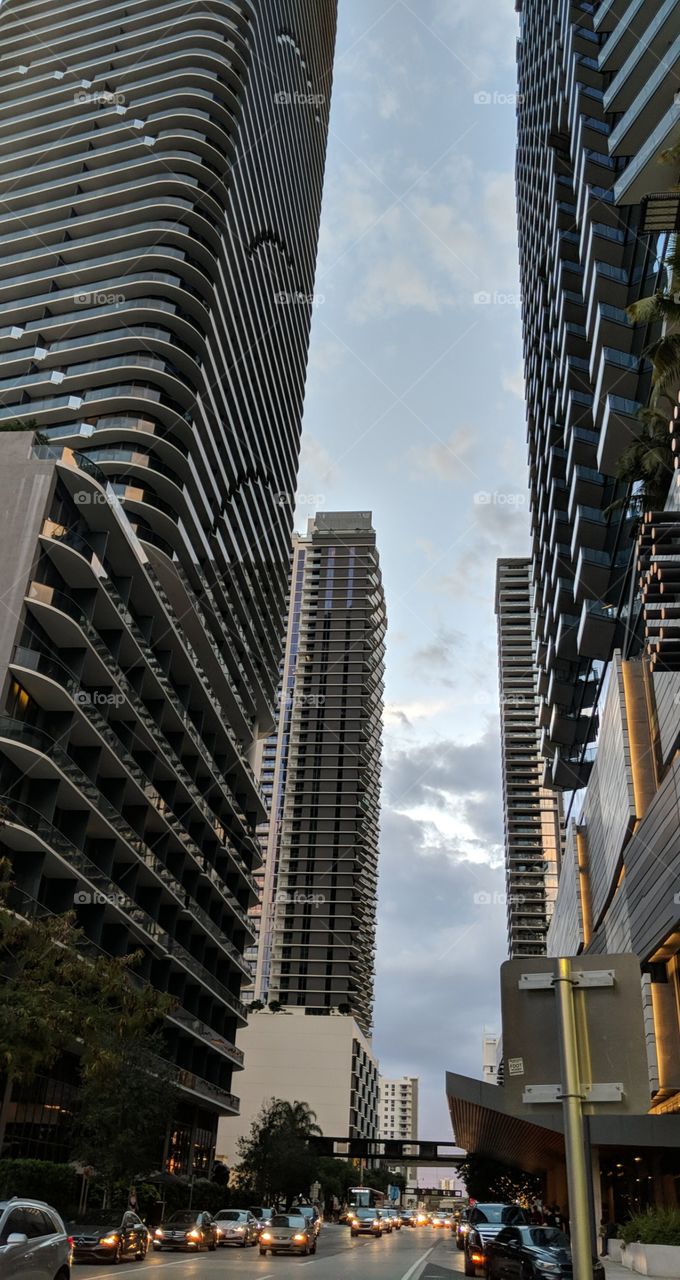 Skyscrapers in Miami