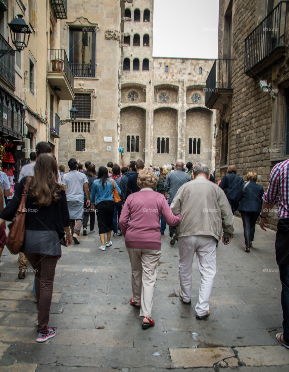 Strolling in Barcelona 