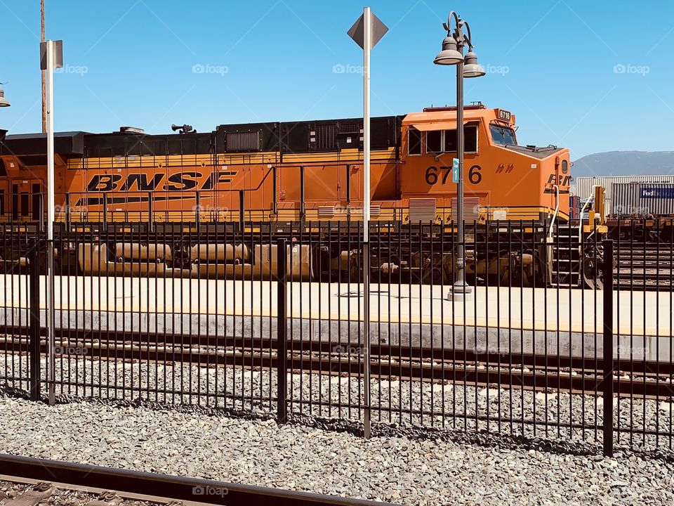 Freight Train - San Bernardino CA