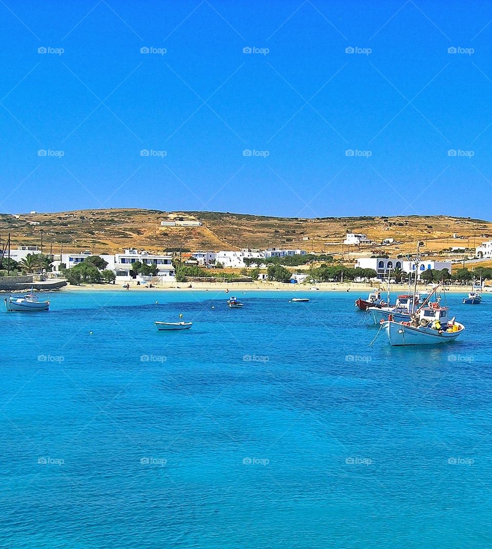 Small bay in Greece 