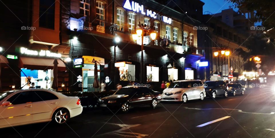 Street, in the city of Yerevan