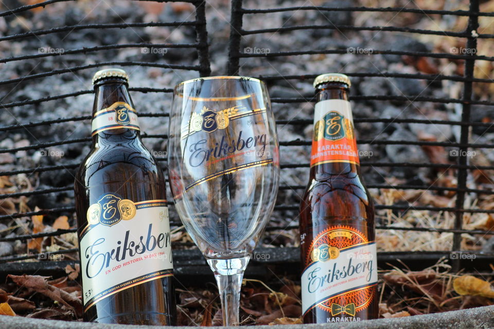 Beer and glass
Eriksberg öl
Eriksberg beer.
