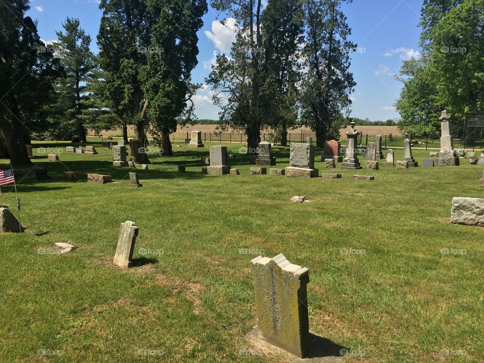 Cemetery, MI. 