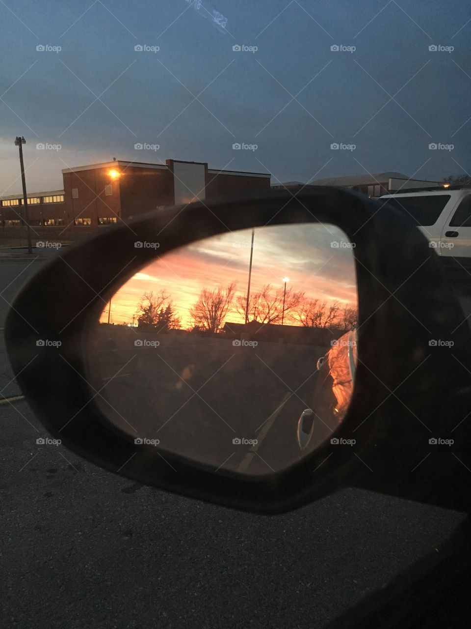 Reflected sunrise
