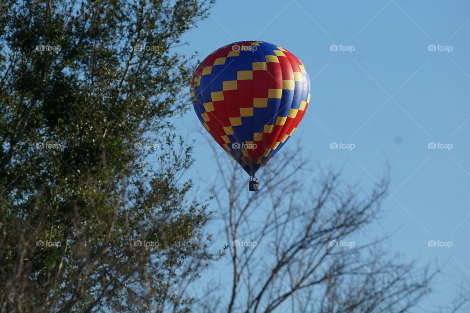 Hot Air Balloon Landing 