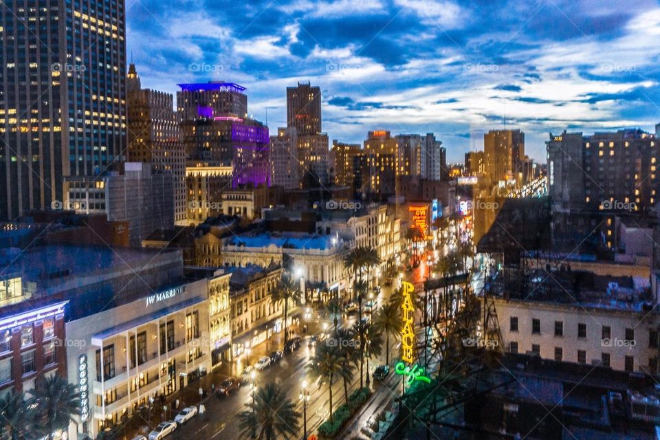 New Orleans at Dusk