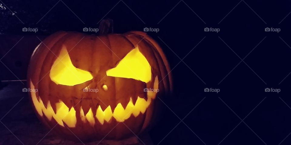 Halloween, Pumpkin, Eerie, Lantern, Scary