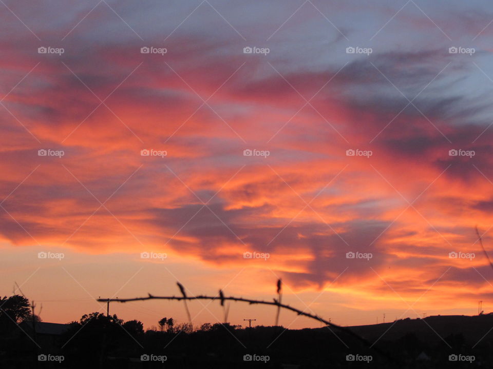 Sunset, Dawn, Landscape, Sky, Evening